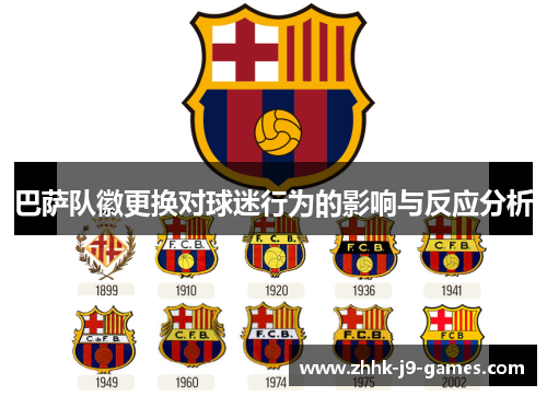 巴萨队徽更换对球迷行为的影响与反应分析 巴萨队徽更换对球迷行为的影响与反应分析